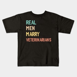 Husband Engagement veterinarians Men Marry veterinarians Kids T-Shirt